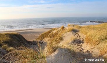 Fjaltring Strand Meer Urlaub Dänemark