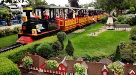 Legoland Eisenbahn im Dänemark Urlaub