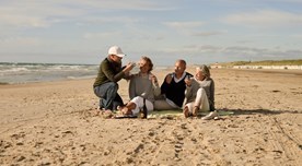 Dänemark Urlaub Familie Nordsee Strand 